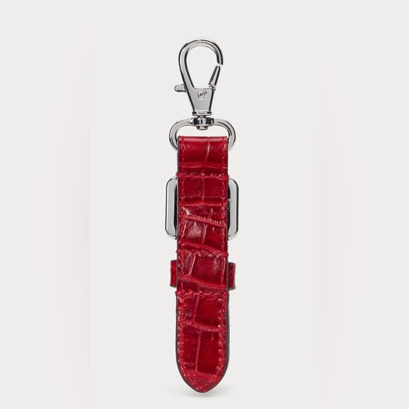 Lauren Ralph Lauren
PADLOCK CHARM EMBOSSED LEATHER KEY FOB - Keyring  red - Picture 2 of 7